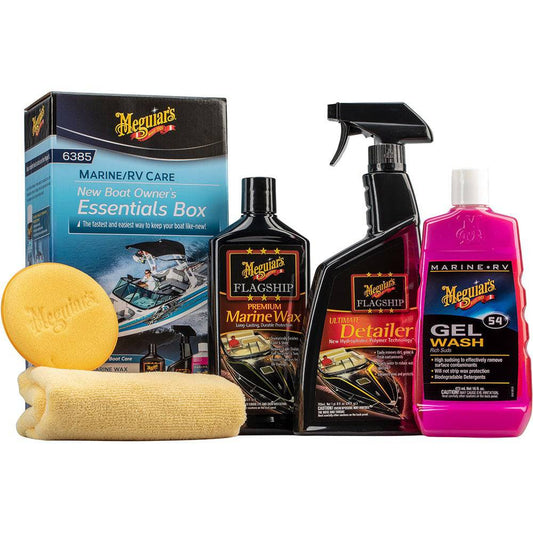 Meguiars New Boat Owners Essentials Kit [M6385] - Twin Screws Marine Service