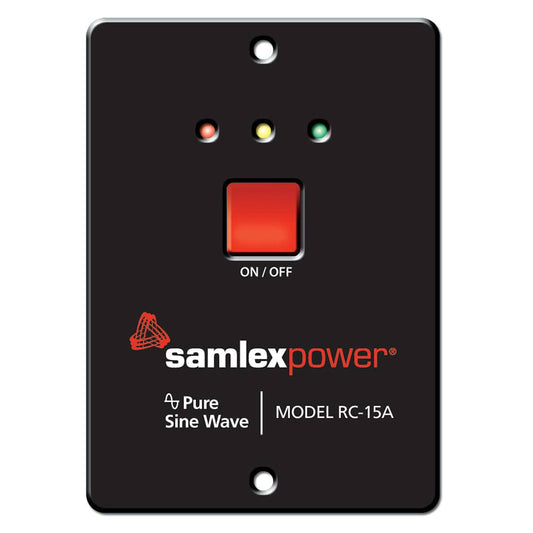 Samlex Remote Control f/PST-600  PST-1000 Inverters [RC-15A] - Twin Screws Marine Service