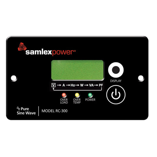 Samlex Remote Control f/PST-3000 Inverters [RC-300] - Twin Screws Marine Service