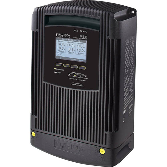 Blue Sea 7532 P12 Gen2 Battery Charger - 40A - 3-Bank [7532] - Twin Screws Marine Service