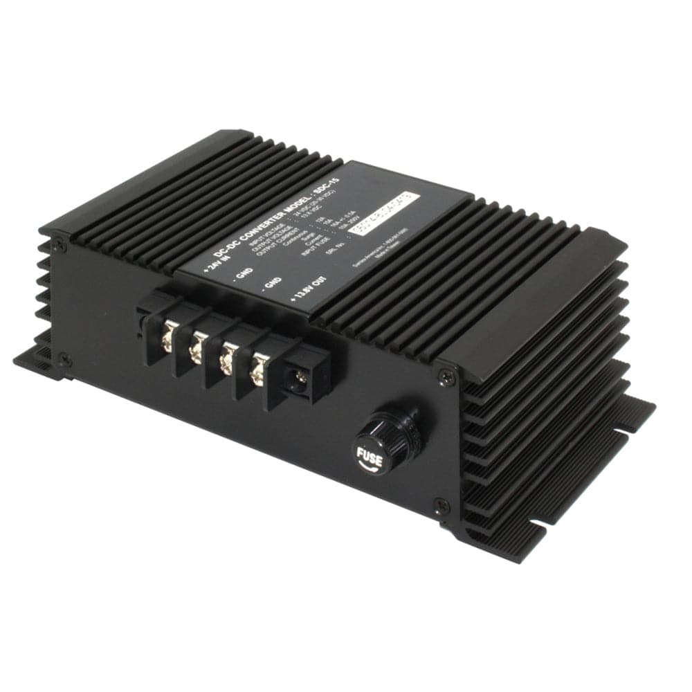 Samlex 12A Non-Isolated Step-Down 24VDC-12VDC Converter - Heavy Duty Applications [SDC-15] - Twin Screws Marine Service