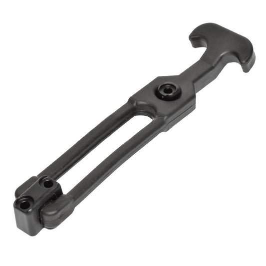 Southco T-Handle Latch w/Keeper - Pull Draw Front Mount Black Flexible Rubber [F7-73] - Twin Screws Marine Service