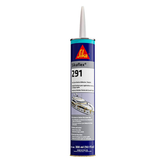 Sika Sikaflex 291 Fast Cure Adhesive  Sealant 10.3oz(300ml) Cartridge - White [90919] - Twin Screws Marine Service