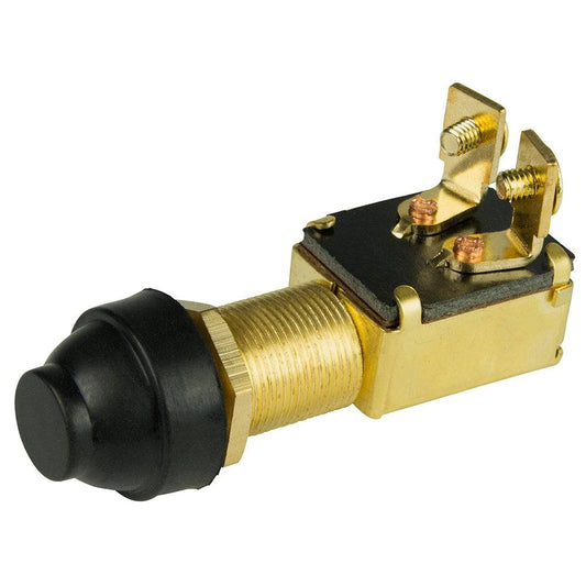 BEP 2-Position SPST Push Button Switch - OFF/(ON) [1001505] - Twin Screws Marine Service