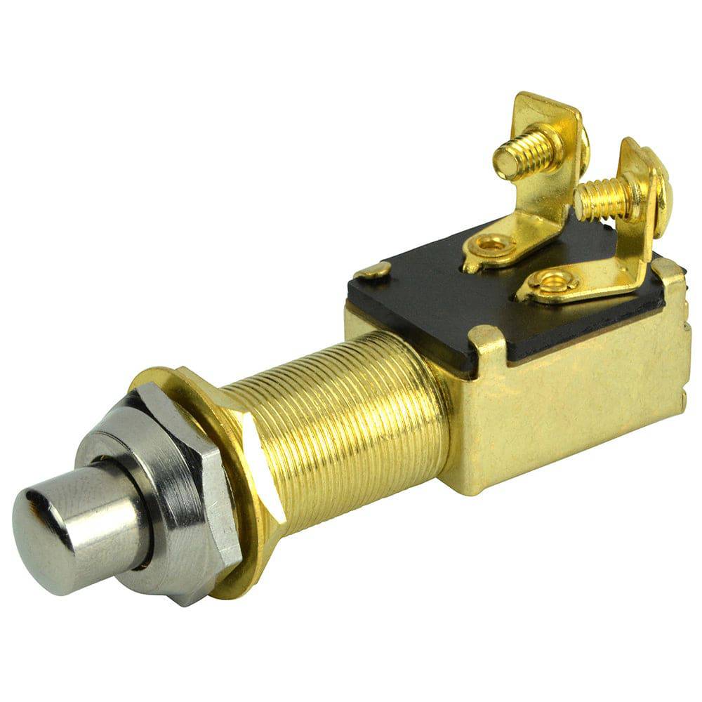 BEP 2-Position SPST Recessed Push Button Switch - OFF/(ON) [1001507] - Twin Screws Marine Service
