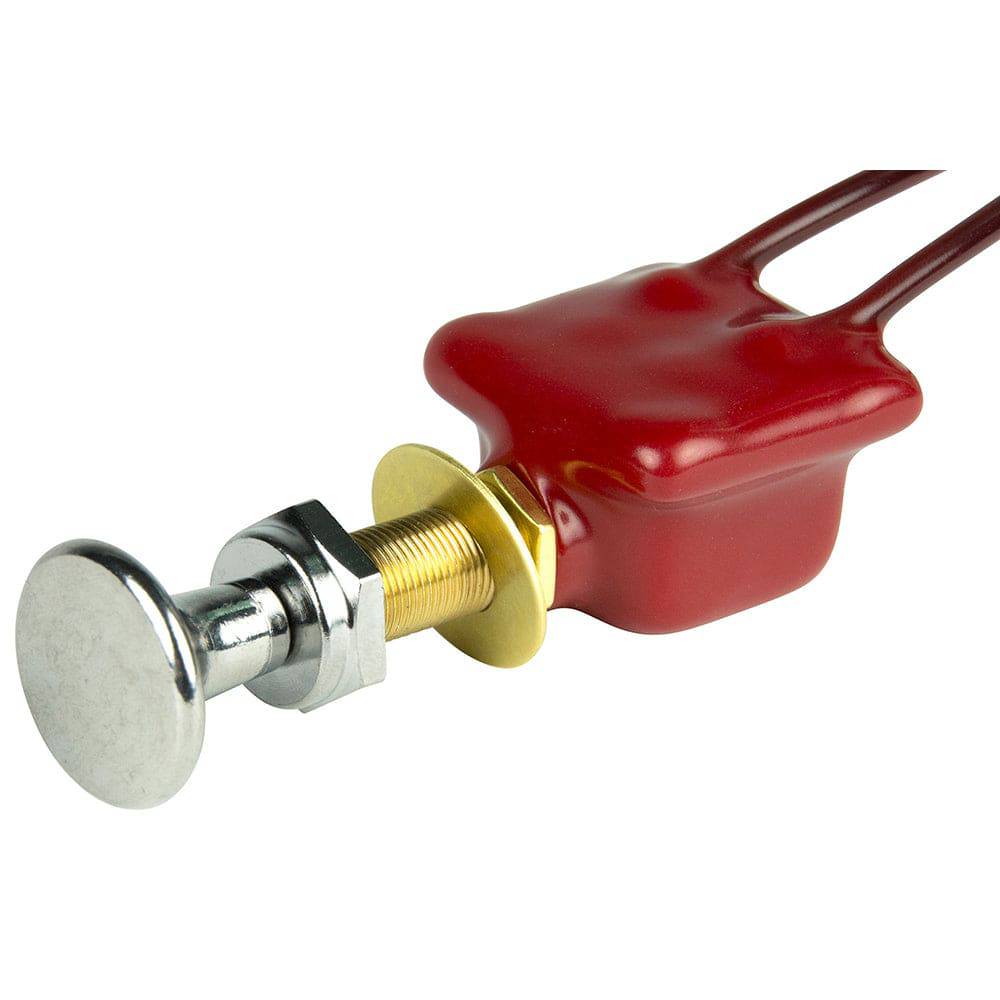 BEP 2-Position SPST Push-Pull Switch w/Wire Leads - OFF/ON [1001306] - Twin Screws Marine Service