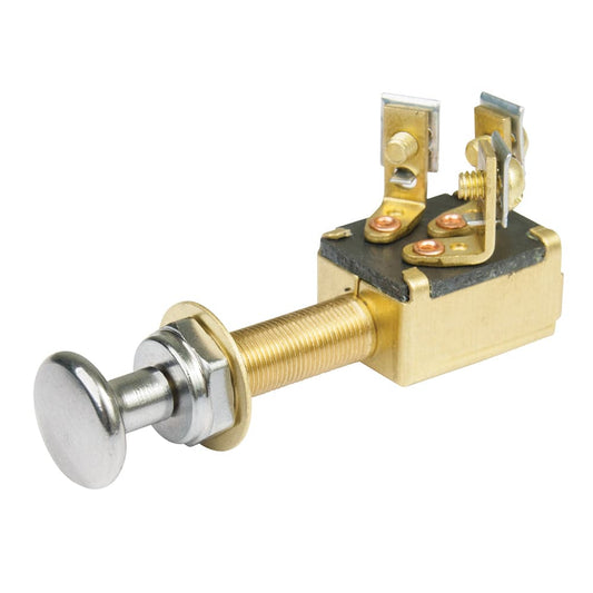 BEP 2-Position SPST Push-Pull Switch - OFF/ON (two circuit) [1001303] - Twin Screws Marine Service