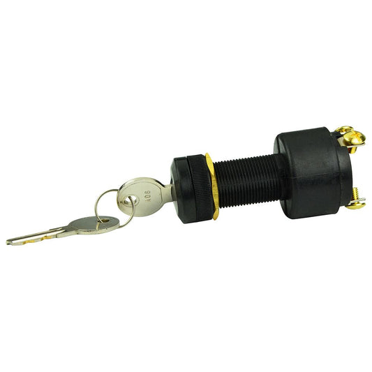 BEP 3-Position Nylon Ignition Switch - OFF/Ignition/Start [1001610] - Twin Screws Marine Service