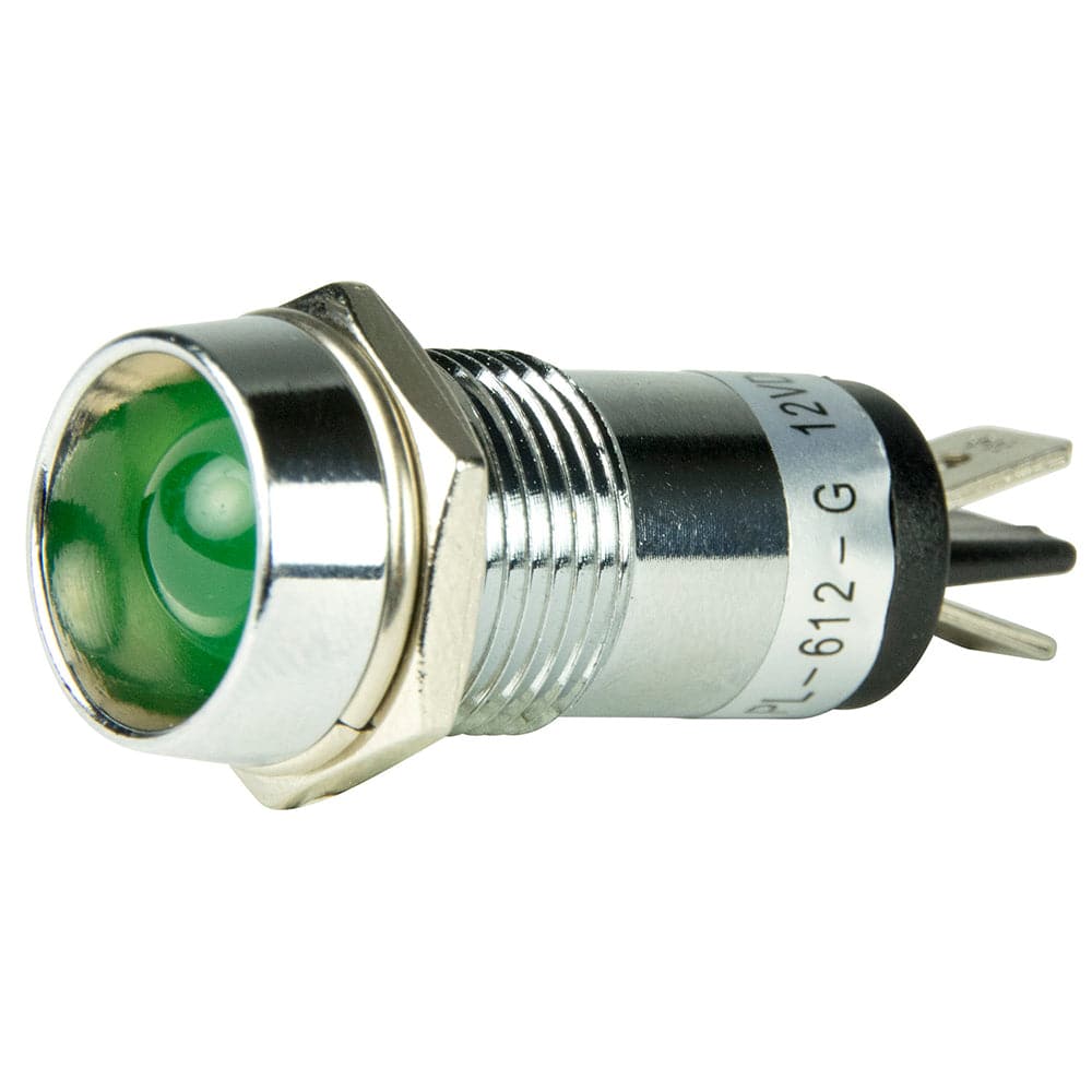 BEP LED Pilot Indicator Light - 12V - Green [1001103] - Twin Screws Marine Service