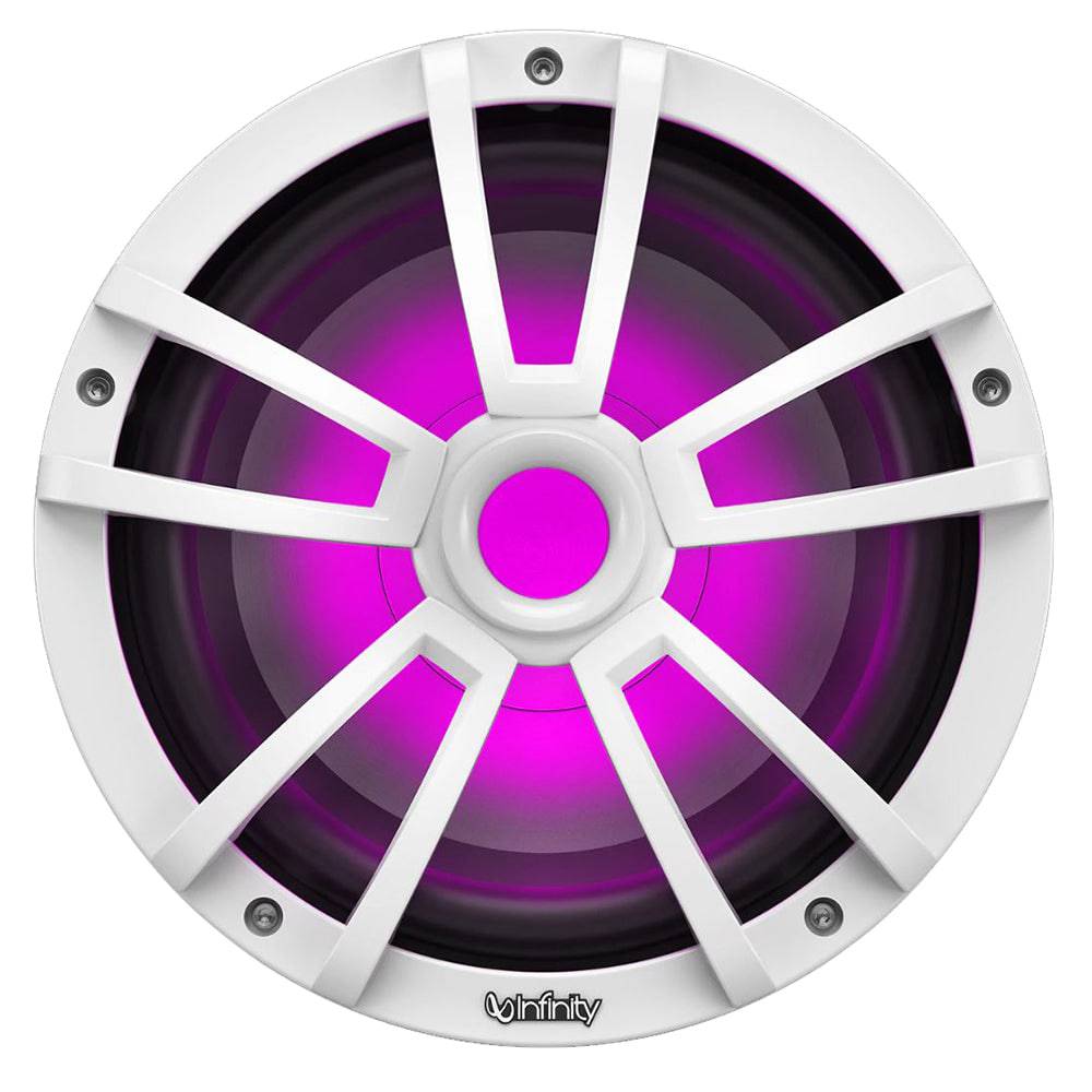 Infinity 10" Marine RGB Reference Series Subwoofer - White [INF1022MLW] - Twin Screws Marine Service