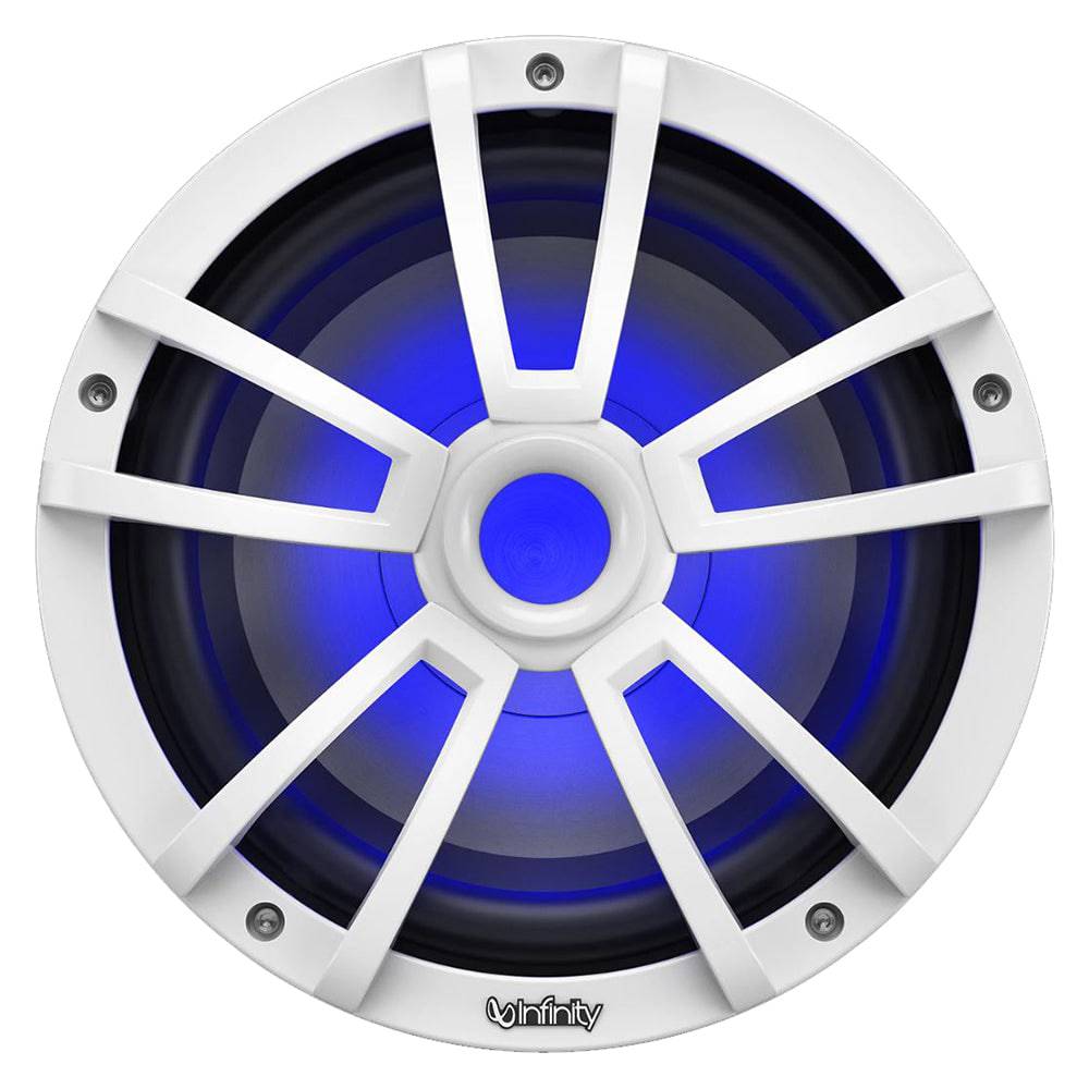Infinity 10" Marine RGB Reference Series Subwoofer - White [INF1022MLW] - Twin Screws Marine Service
