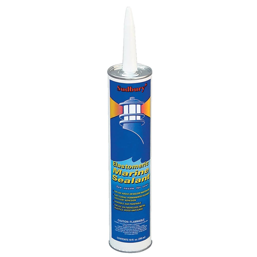 Sudbury Elastomeric Marine Sealant - 10oz Cartridge - White [300] - Twin Screws Marine Service