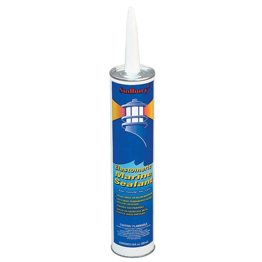 Sudbury Elastomeric Marine Sealant - 10oz Cartridge - White [300] - Twin Screws Marine Service