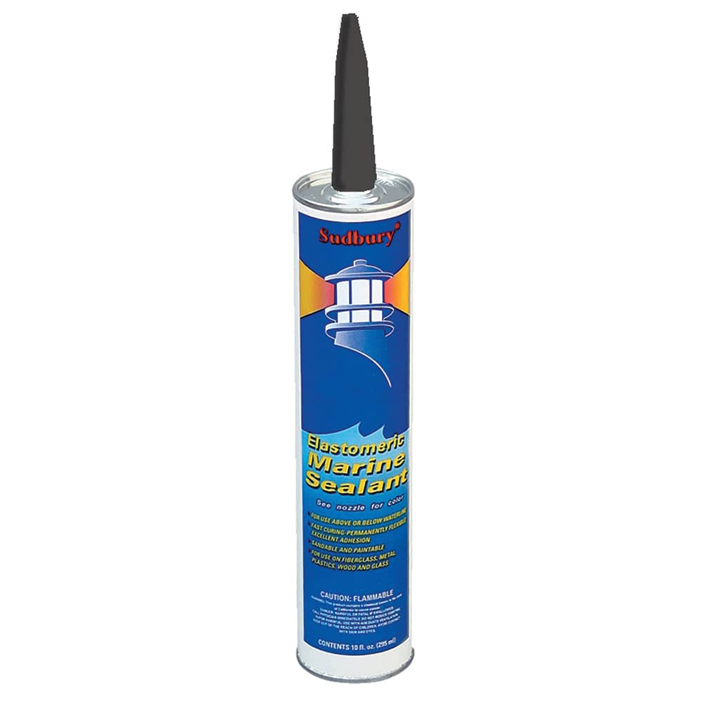 Sudbury Elastomeric Marine Sealant - 10oz Cartridge - Black [302] - Twin Screws Marine Service