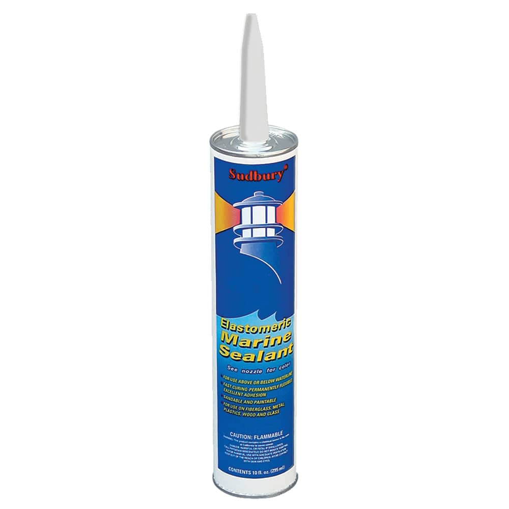 Sudbury Elastomeric Marine Sealant - 10oz Cartridge - Clear [301] - Twin Screws Marine Service