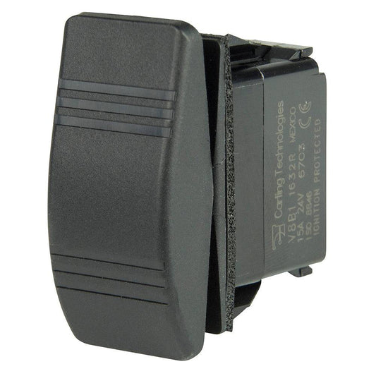 BEP SPDT Contura Switch - 2-LEDs - (ON)/OFF/(ON) [1001804] - Twin Screws Marine Service