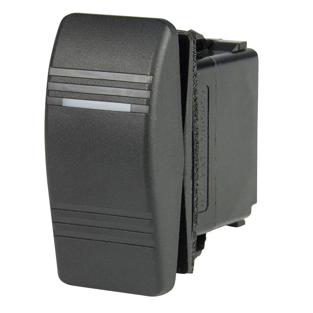 BEP DPDT Contura Switch - 1-Amber LED - ON/OFF/(ON) [1001807] - Twin Screws Marine Service