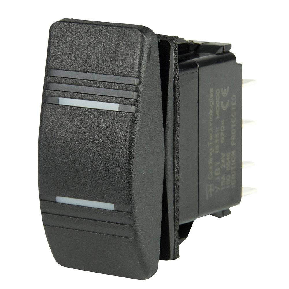 BEP DPDT Contura Switch - 2-Amber LEDs - ON/OFF/ON [1001808] - Twin Screws Marine Service