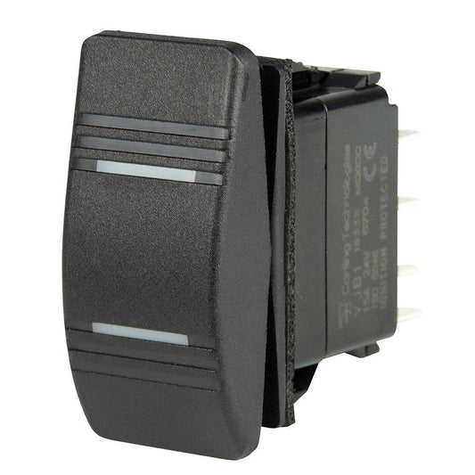 BEP DPDT Contura Switch - 2-Amber LEDs - ON/OFF/ON [1001808] - Twin Screws Marine Service