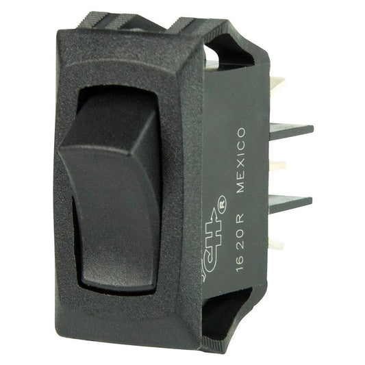 BEP Curved SPDT Mini Rocker Switch - 12V - ON/ON [1001706] - Twin Screws Marine Service