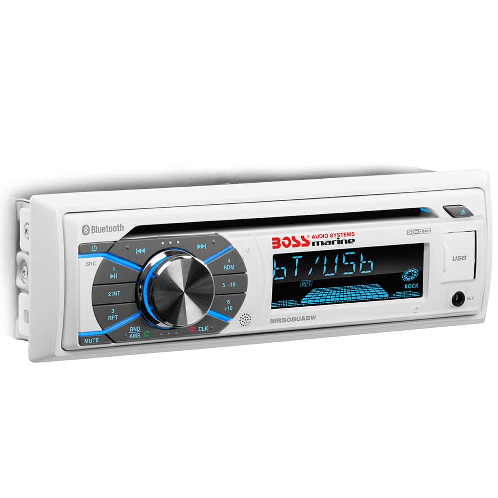 Boss Audio MR508UABW Marine Stereo w/AM/FM/CD/BT/USB [MR508UABW] - Twin Screws Marine Service