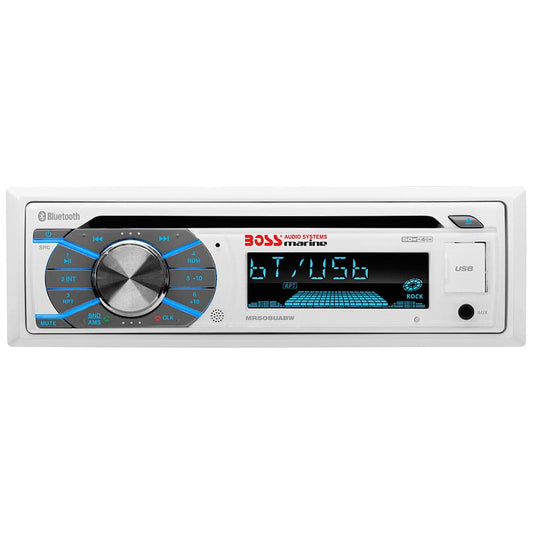 Boss Audio MR508UABW Marine Stereo w/AM/FM/CD/BT/USB [MR508UABW] - Twin Screws Marine Service