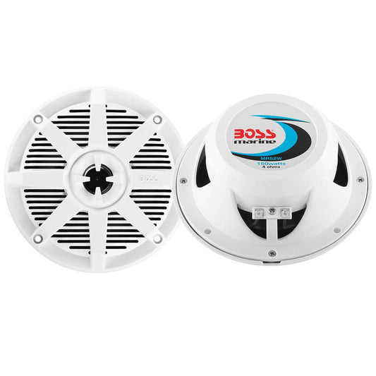 Boss Audio 5.25" MR52W Speaker - White - 150W [MR52W] - Twin Screws Marine Service