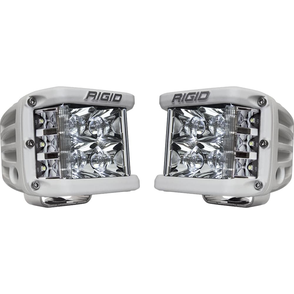 RIGID Industries D-SS Series PRO Spot LED Surface Mount - Pair - White [862213] - Twin Screws Marine Service