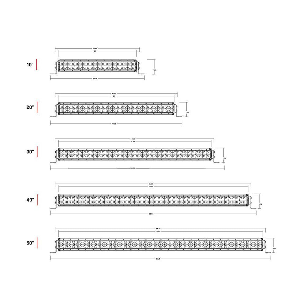 RIGID Industries RDS-Series PRO 20" - Spot LED - White [872213] - Twin Screws Marine Service