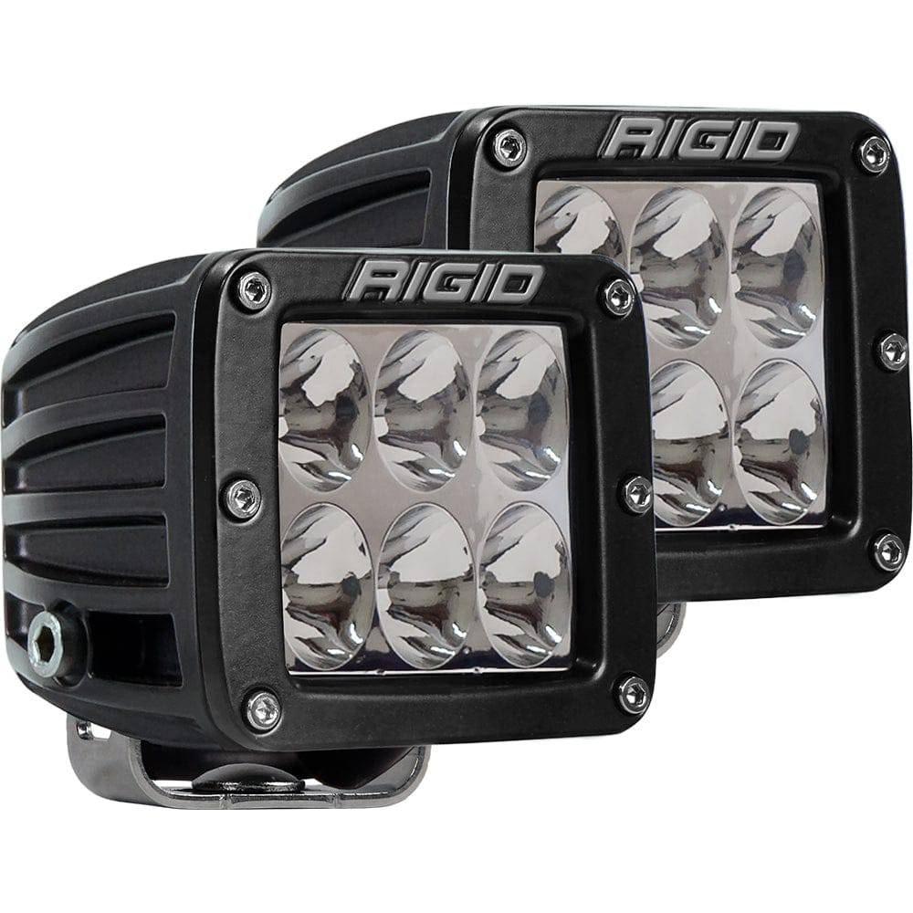 RIGID Industries D-Series PRO Specter-Driving LED - Pair - Black [502313] - Twin Screws Marine Service