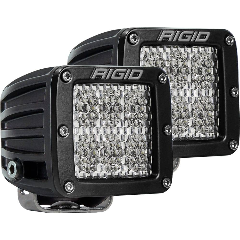 RIGID Industries D-Series PRO Specter-Diffused LED - Pair - Black [502513] - Twin Screws Marine Service