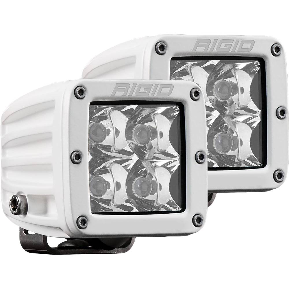 RIGID Industries D-Series PRO Hybrid-Spot LED - Pair - White [602213] - Twin Screws Marine Service