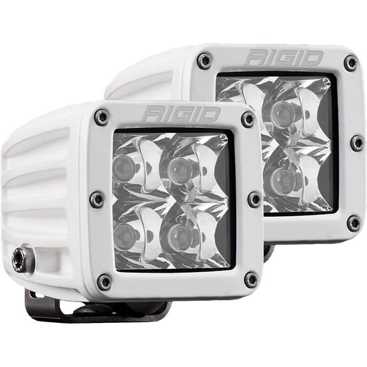 RIGID Industries D-Series PRO Hybrid-Spot LED - Pair - White [602213] - Twin Screws Marine Service