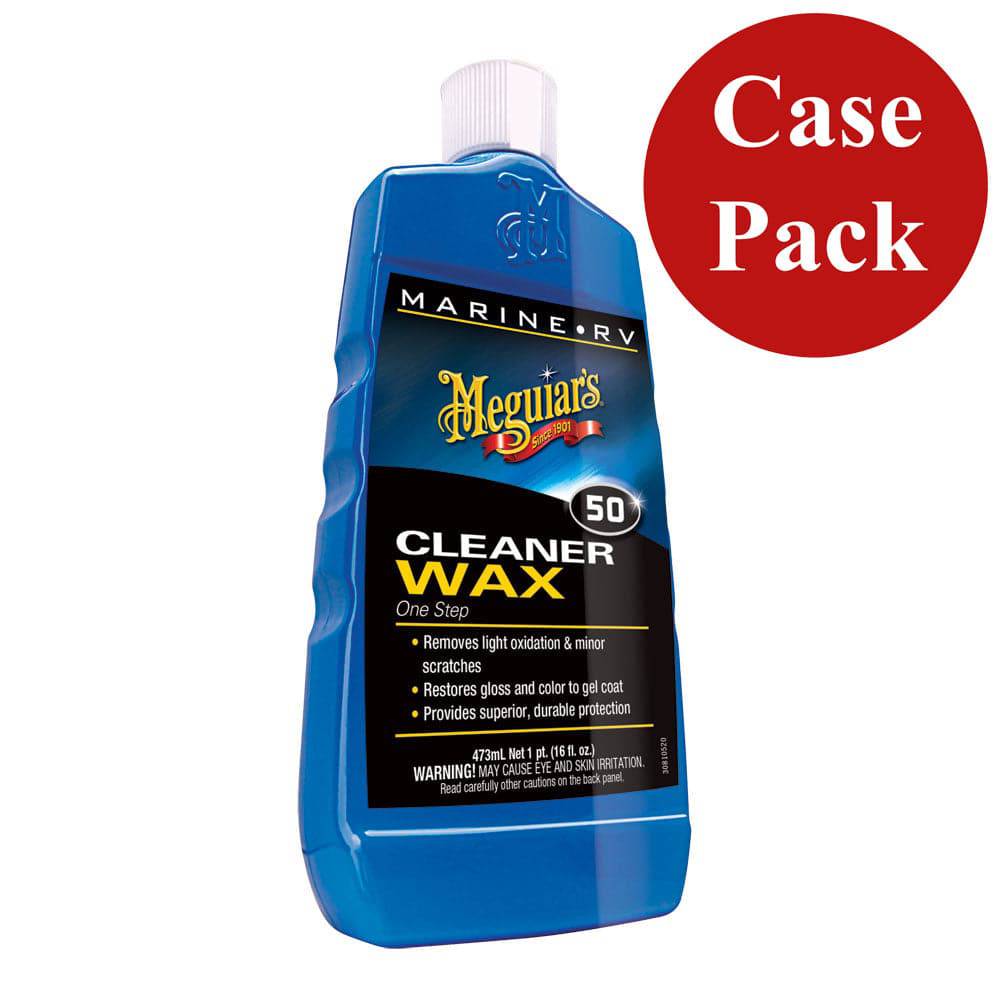 Meguiars Boat/RV Cleaner Wax - 16 oz - *Case of 6* [M5016CASE] - Twin Screws Marine Service