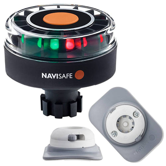 Navisafe Navilight Tricolor 2NM w/Navibolt Base  RIB Mount - White [342KIT4] - Twin Screws Marine Service