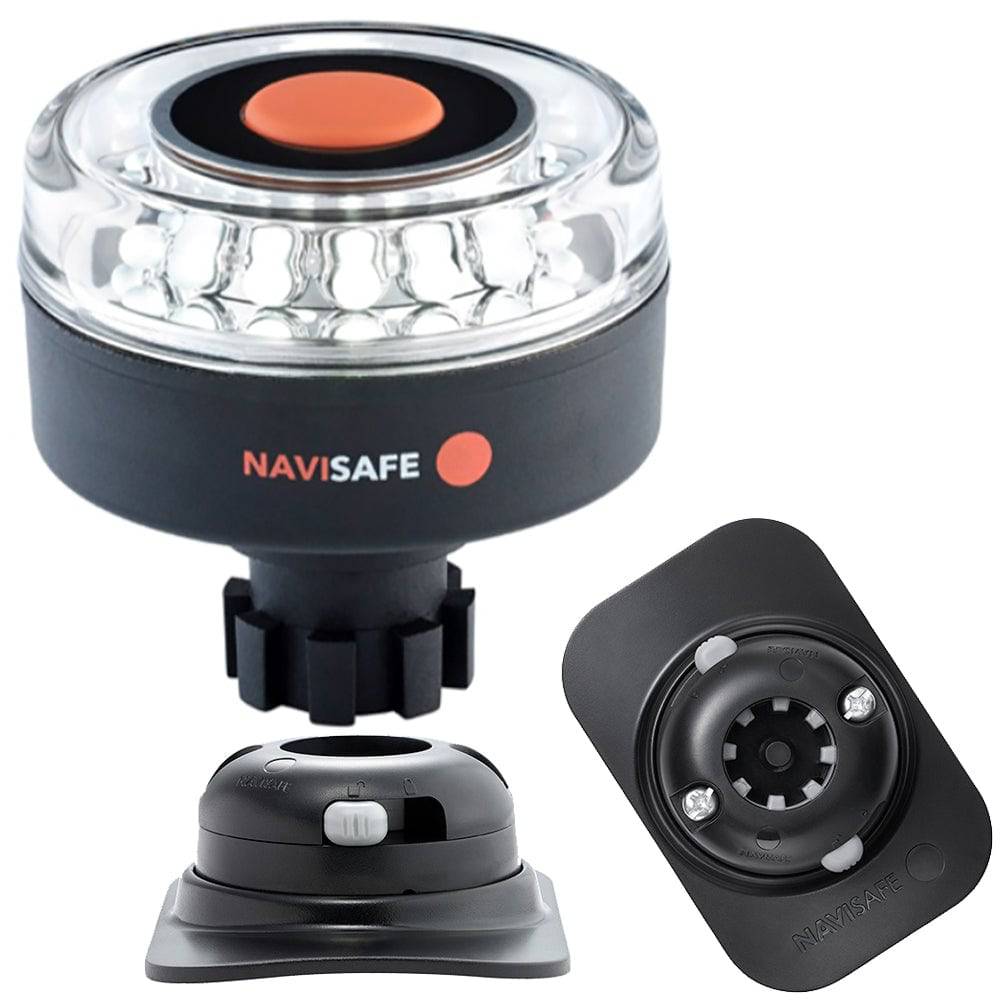 Navisafe Navilight 360 2NM w/Navibolt Base  RIB Mount - Black [042KIT2] - Twin Screws Marine Service
