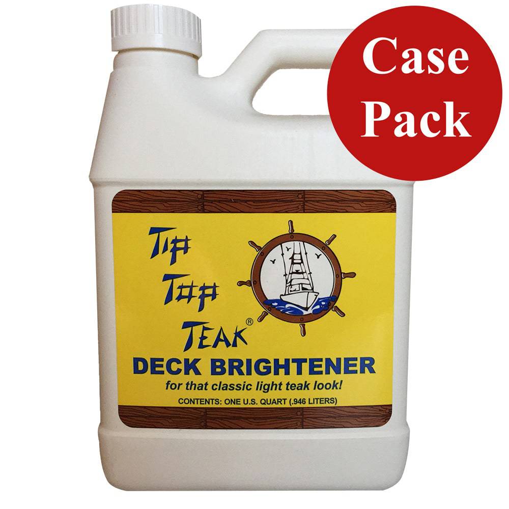 Tip Top Teak Tip Top Teak Deck Brightener - Quart - *Case of 12* [TB 3001CASE] - Twin Screws Marine Service