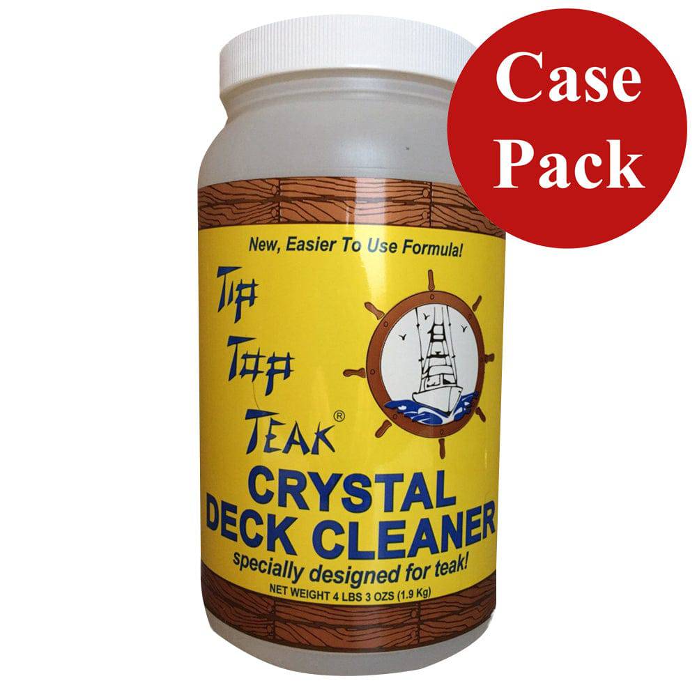 Tip Top Teak Tip Top Teak Crystal Deck Cleaner - Half Gallon (4lbs 3oz) - *Case of 6* [TC 2001CASE] - Twin Screws Marine Service