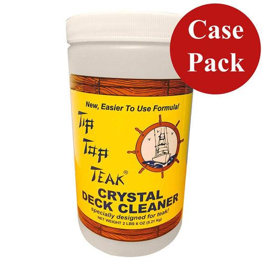 Tip Top Teak Tip Top Teak Crystal Deck Cleaner - Quart (2lbs 6oz) - *Case of 12* [TC 2000CASE] - Twin Screws Marine Service