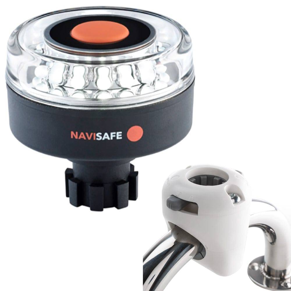 Navisafe Navilight 360 2NM w/Navibolt Base  Rail Mount - White [042KIT3] - Twin Screws Marine Service