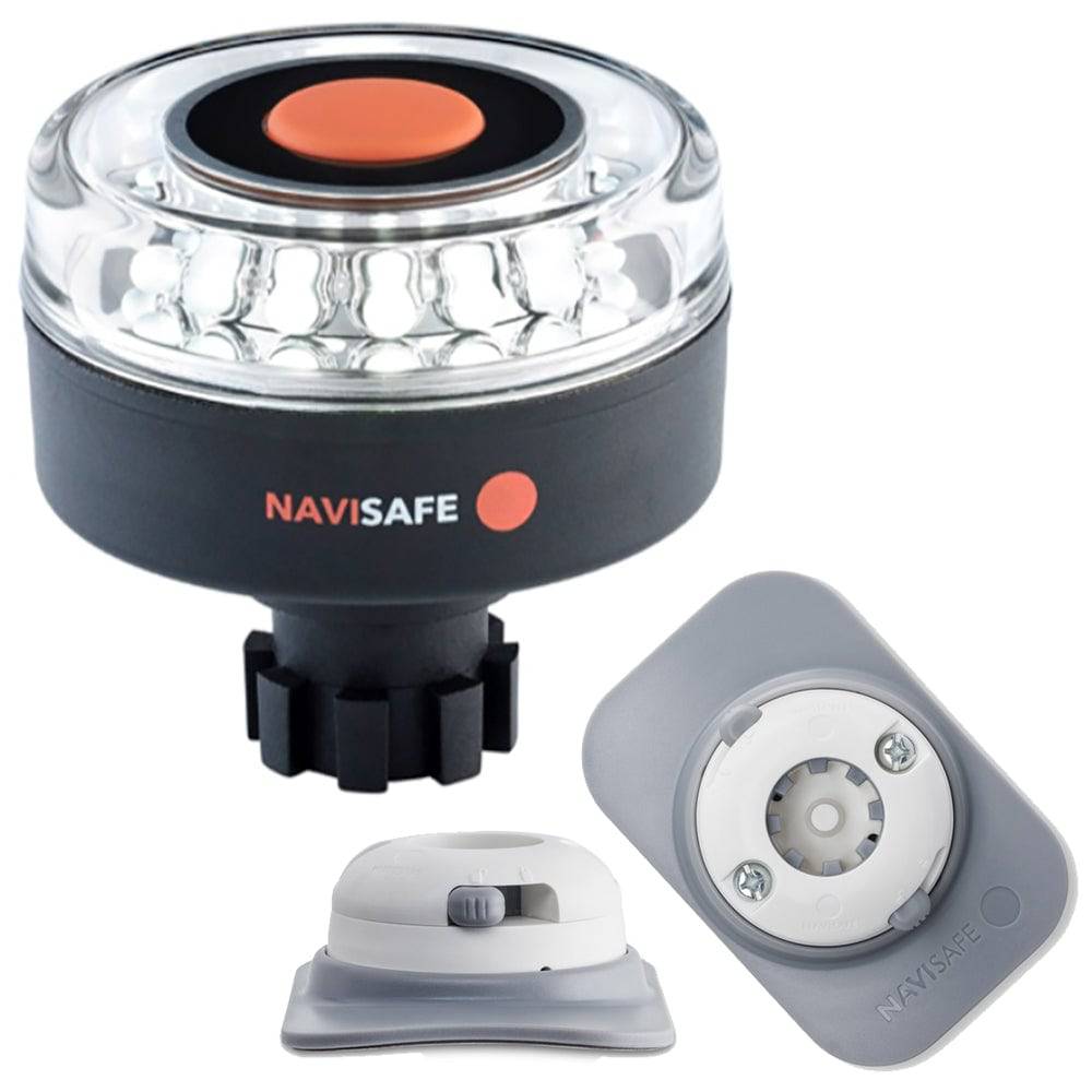 Navisafe Navilight 360 2NM w/Navibolt Base  RIB Mount - White [042KIT4] - Twin Screws Marine Service