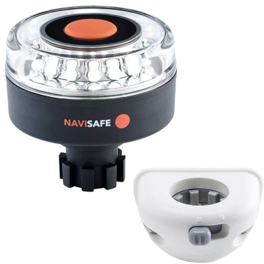 Navisafe Navilight 360 2NM w/Navibolt Base  Vertical Mount - White [042KIT6] - Twin Screws Marine Service