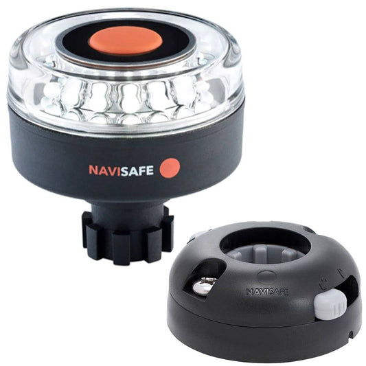 Navisafe Navilight 360 2NM w/Navibolt Base  Horizontal Mount - Black [042KIT7] - Twin Screws Marine Service