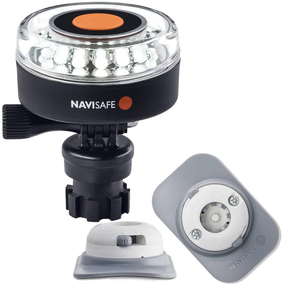 Navisafe Navilight 360 2NM White w/Navimount Base  RIB Mount - White [040KIT4] - Twin Screws Marine Service