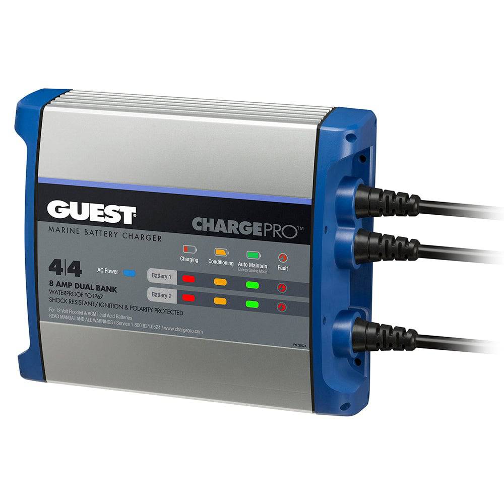 Guest On-Board Battery Charger 8A / 12V - 2 Bank - 120V Input [2707A] - Twin Screws Marine Service