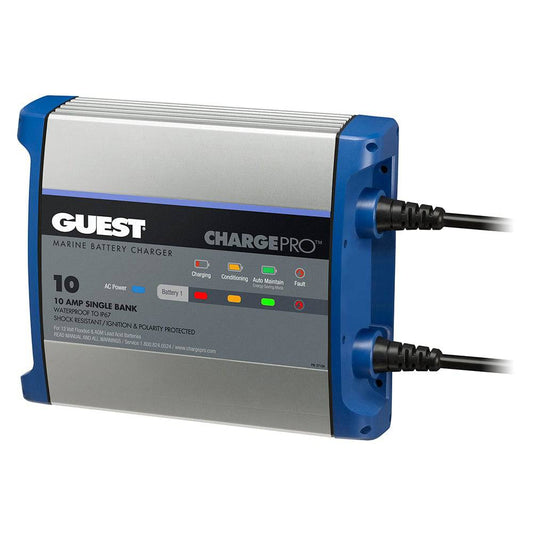 Guest On-Board Battery Charger 10A / 12V - 1 Bank - 120V Input [2710A] - Twin Screws Marine Service