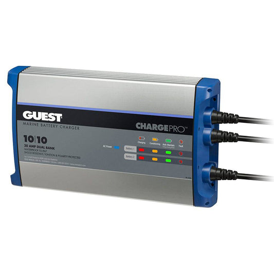 Guest On-Board Battery Charger 20A / 12V - 2 Bank - 120V Input [2720A] - Twin Screws Marine Service
