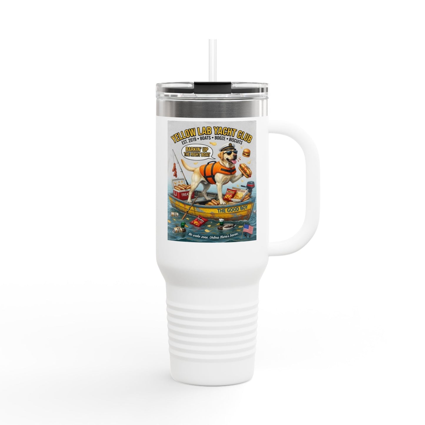Insulated Travel Mug, 40oz