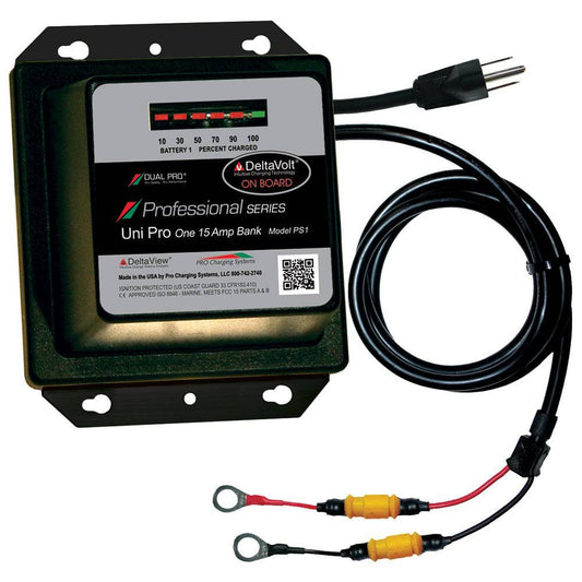 Dual Pro Professional Series Battery Charger - 15A - 1-Bank - 12V [PS1] - Twin Screws Marine Service