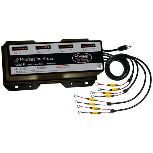 Dual Pro Professional Series Battery Charger - 60A - 4-15A-Banks - 12V-48V [PS4] - Twin Screws Marine Service